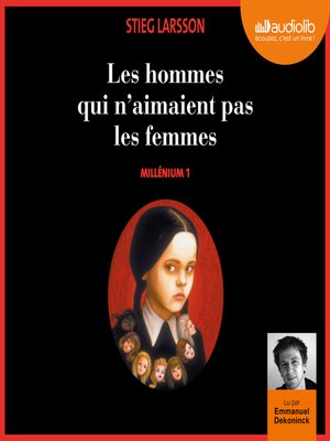 cover image of Les hommes qui n'aimaient pas les femmes--Millénium 1
